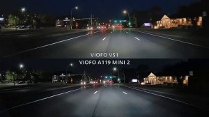 Viofo VS1 vs Viofo  A119 Mini 2 - Sample Footage