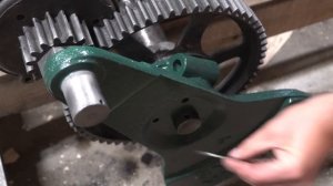 Реставрация антикварной пилы для крупных брёвен, часть 2