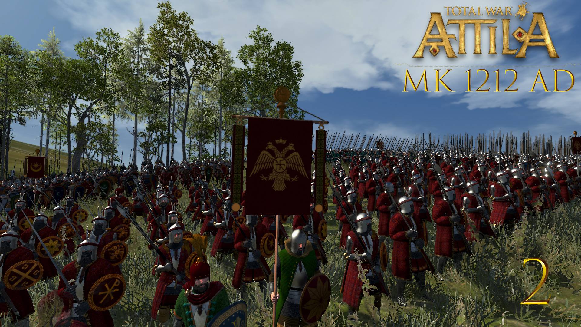 Total war Attila Mk 1212 AD Византия . Легенда #2 смотреть онлайн