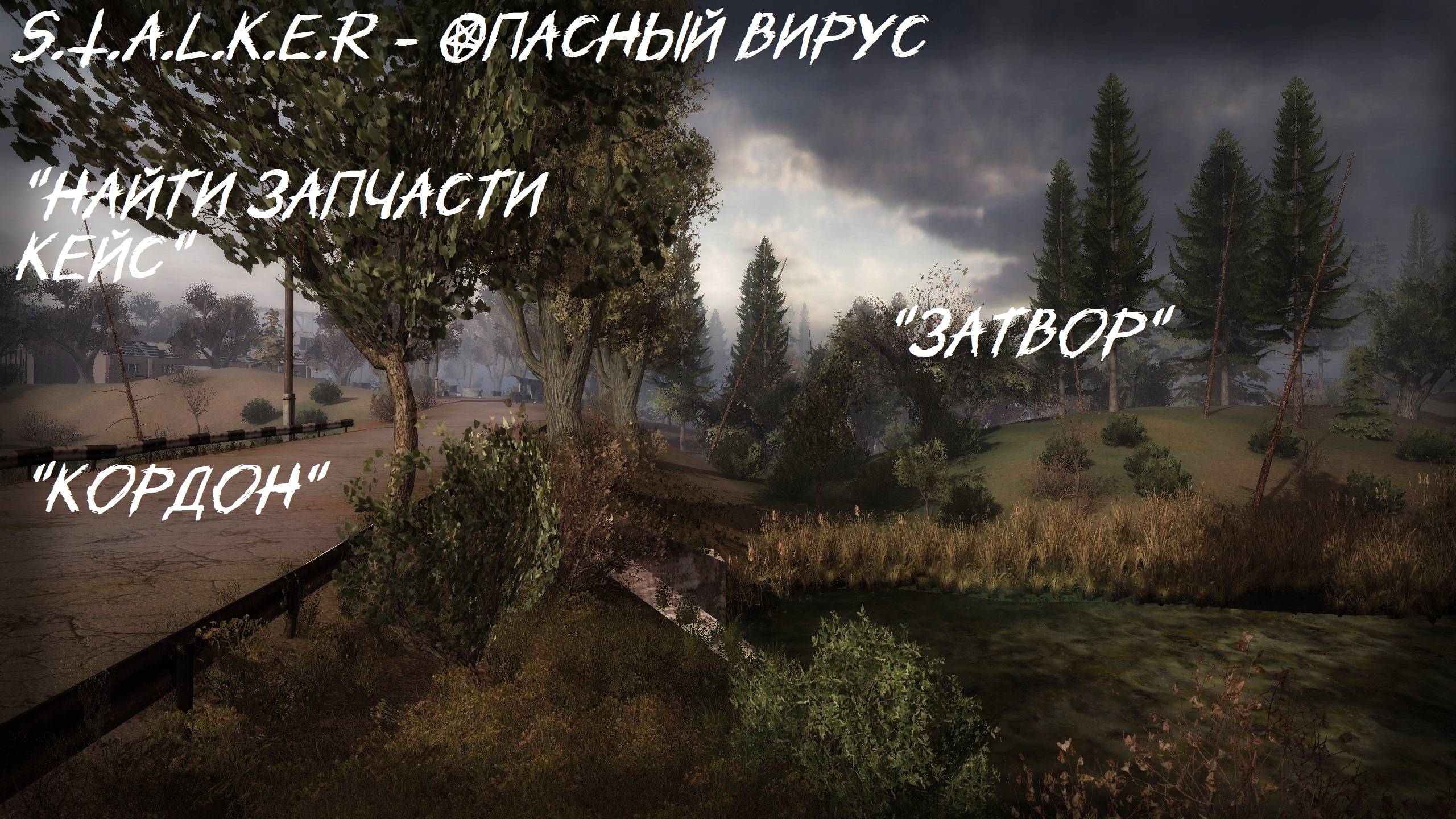 S.T.A.L.K.E.R - ОПАСНЫЙ ВИРУС Запчасти кейс для Затвора