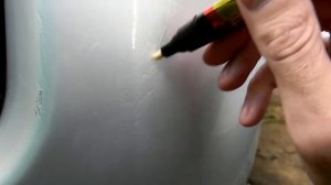 Тест карандаша для удаления царапин на авто Fix it pro