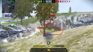 Коллекционный тяжёлый танк Titan H-Nd. Обзор танка. Бой на карте Эллада. WOT blitz.