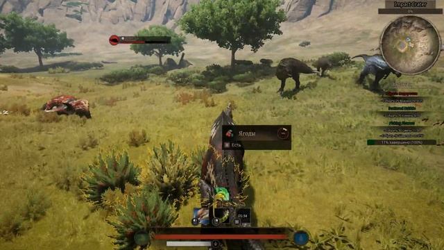 Path of Titans : Тренировочный бой на сервере Age of Dino ( 2 ) смотреть онлайн