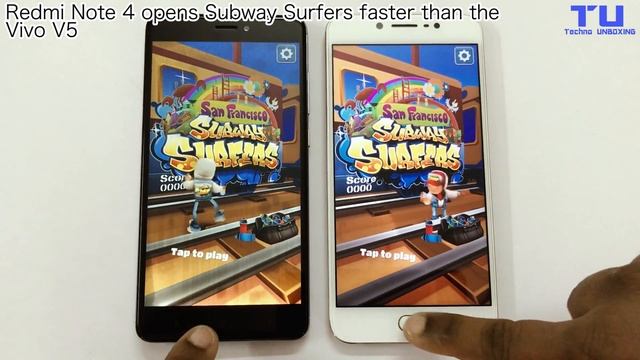 Xiaomi Redmi Note 4 vs Vivo V5 Speed Test - Which Is Faster? смотреть онлайн