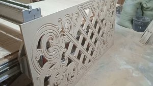 Изготовление ширмы из мдф на ЧПУ станке . часть 1.                            Монетизация на Рутюб .