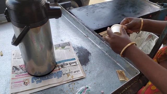 Доса,индийские рисовые блины. Уличная еда в Гандикоте.