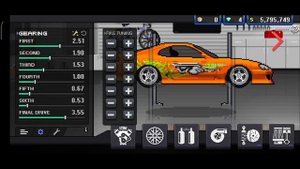 How to make a Toyota Supra from f&f in Pixel Car Racer | S1 EP4