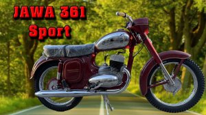 Редкая Ява для рынка Америки и Канады. JAWA 361.