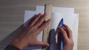 Как разделить бумагу на 2 части без ножниц?3 способа.