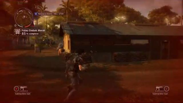 Just Cause 2- settlement completion- Pulau Ombak Merah