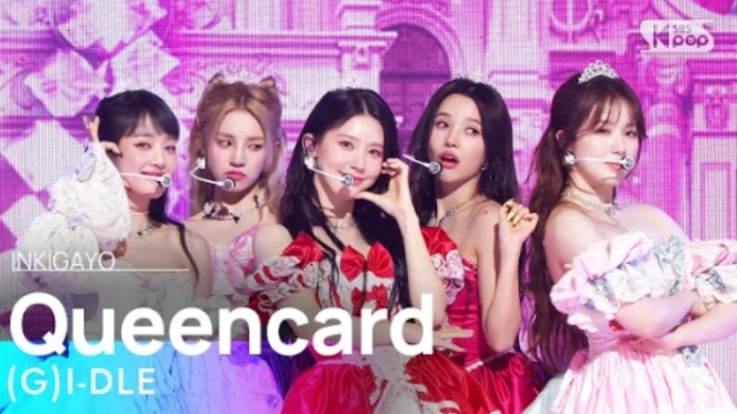 (G)I-DLE "Queencard" Inkigayo 230604