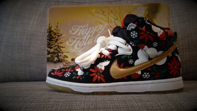 Nike Dunk SB x Concepts Ugly Christmas Sweater Review & On Feet смотреть онлайн
