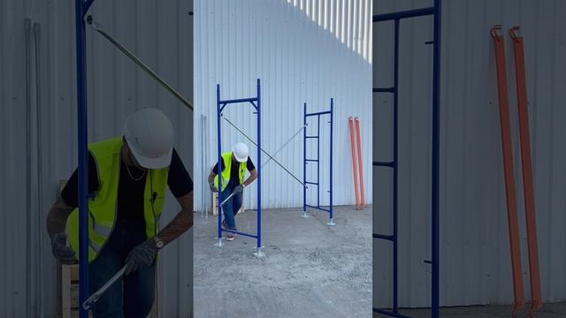 ПРАВИЛЬНАЯ СБОРКА ЛРСП СТРОИТЕЛЬНЫХ ЛЕСОВ