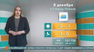 Погода в Старом Осколе на 8 декабря