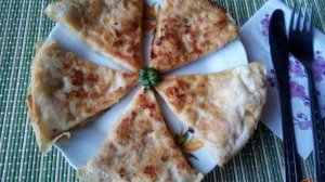 Блинчики с куриным фаршем