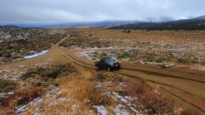 Nissan Pathfinder and Toyota Tacoma off-road