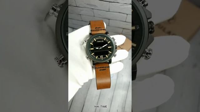 Шикарные мужские кварцевые часы оригинал Tubular ⌚