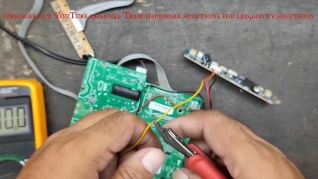 How to install universal inverter board at any led tv 2022 #ledtvrepair