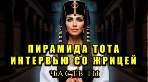 Интервью со жрицей. Пирамида Тота часть  III