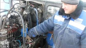 ТНВД 4УТНИ Д243. Обкатка на тракторе МТЗ 82.1 Часть 3.
