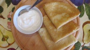 Блинчики на кипятке