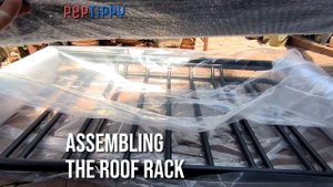 Roof rack unboxing and DIY installation to Nissan Terra