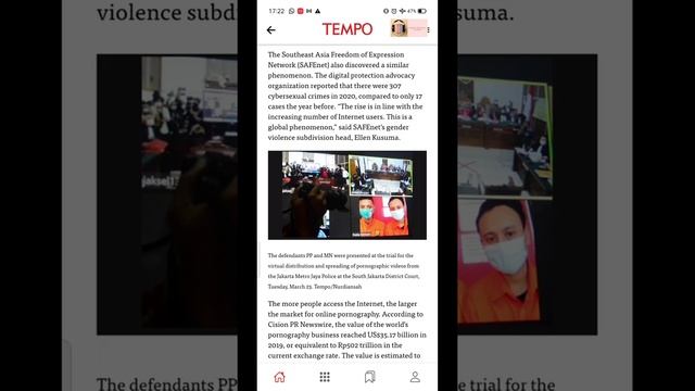 [NEWS READING SESSION] Digital Platform for Sexual Violence by TEMPO Sub English смотреть онлайн