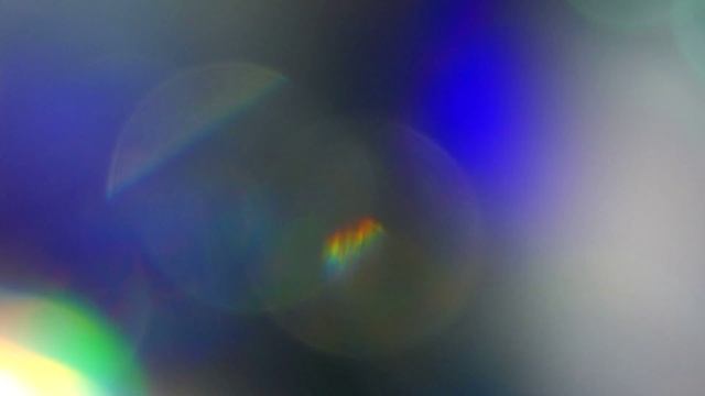 Twinkling multicolored neon fantasy bokeh 3
