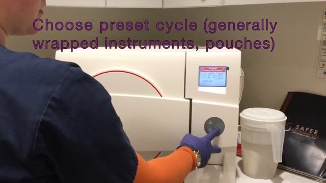 Tuttnauer Autoclave Cycle at Safer Orthodontics смотреть онлайн