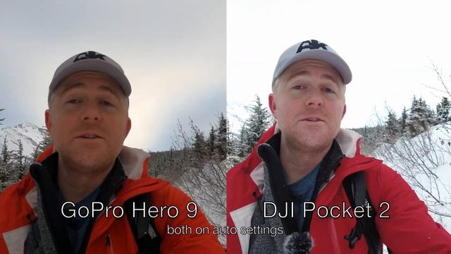 DJI Pocket 2 vs GoPro Hero 9 A Comparison and Test in Alaska смотреть онлайн