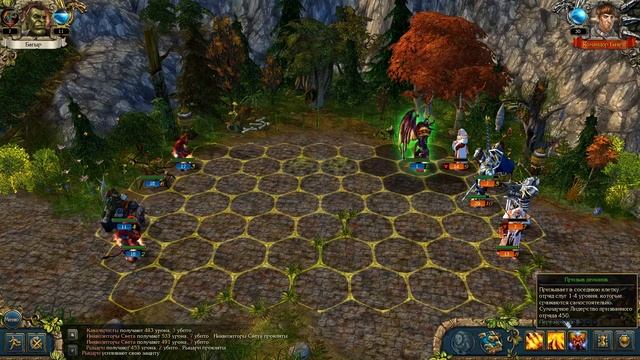 King's Bounty: Тёмная Сторона ч3 (орк, невозможный, без потерь) смотреть онлайн