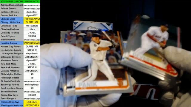 2019 TOPPS CHROME JUMBO PYT4 смотреть онлайн