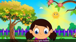 Osmonda yulduzchalar | Shirin shirin so'zimga | bolalar qo'shiqlari | болалар кушиклари