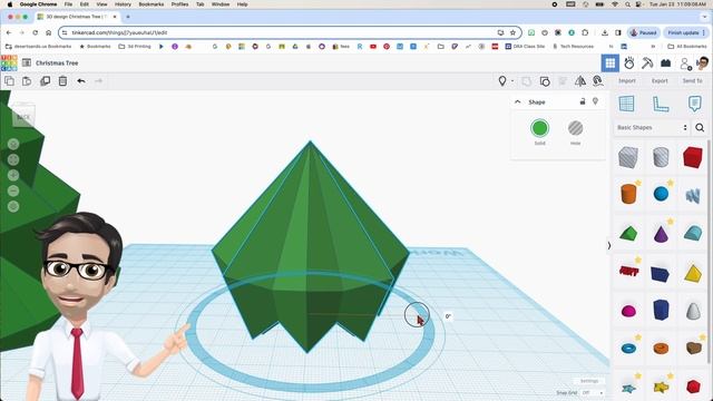How To Make A Christmas Tree in Tinkercad
Teaching3DPrinting