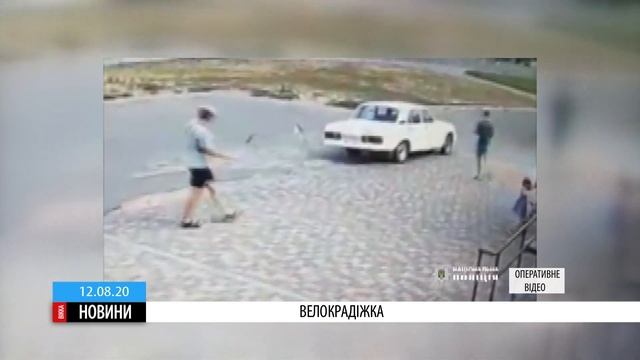 На Черкащині крадій поцупив велосипед просто біля магазину