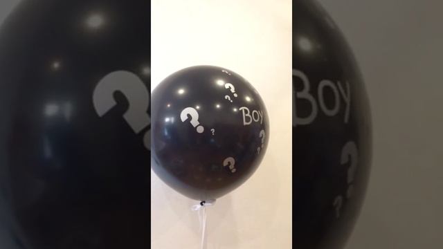 Гендерный воздушный шар-сюрприз для определения пола ребенка