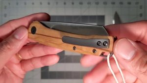 Petrified Fish PFE04 Scholar ,3.7" 154CM Satin Blade, Front Flipper Liner lock Folding knife