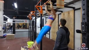 Киппинг подтягивания Kipping Pull up   обучающий урок   КУХНЯ КРОССФИТА