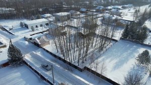 Дом в Богородской зимой