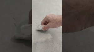 затирка штукатурной тёркой