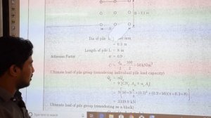 Numericals on Pile Group in Sand and Clay