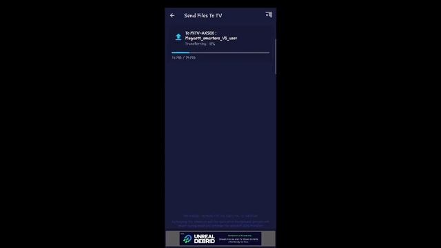 Install APK File in TV using Send Files To TV. смотреть онлайн