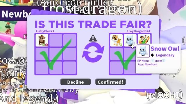 The *RANDOM* NEON PET Challenge in Adopt Me! смотреть онлайн