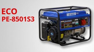 ECO PE-8501S3 Электростанция 3-х фазная (генератор бензиновый)