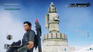 Just Cause 4 - Four ancient statues in the Hatun Ukucha region & the map shows the temple location