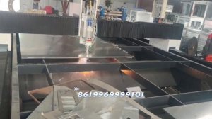 Станок для лазерной резки мощностью 12000 Вт для резки толстого металлического листа - алюминий