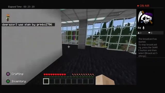 PLAYING Manhunt in this GIANT City World in Minecraft!!!