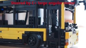 App/Remote controlled LEGO Technic Bus MOC | +instructions