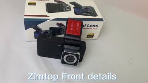 Zimtop F9 Dash Cam Car DVR  HD Camera Dual  Video Recorder  Cycle Dashcam Mirror Driving Recorder