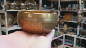 Литая поющая чаша (8,7 см, нота: Ми, 784 Гц) / singing bowl / shamanic.moscow